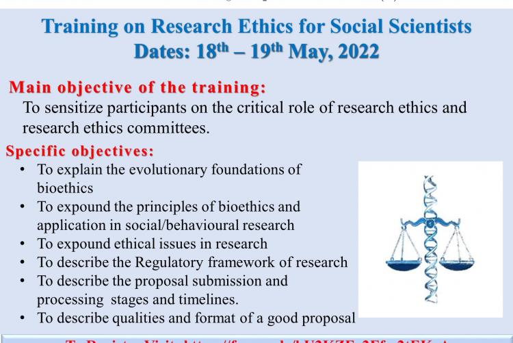 RESEARCH ETHICS TRAINING